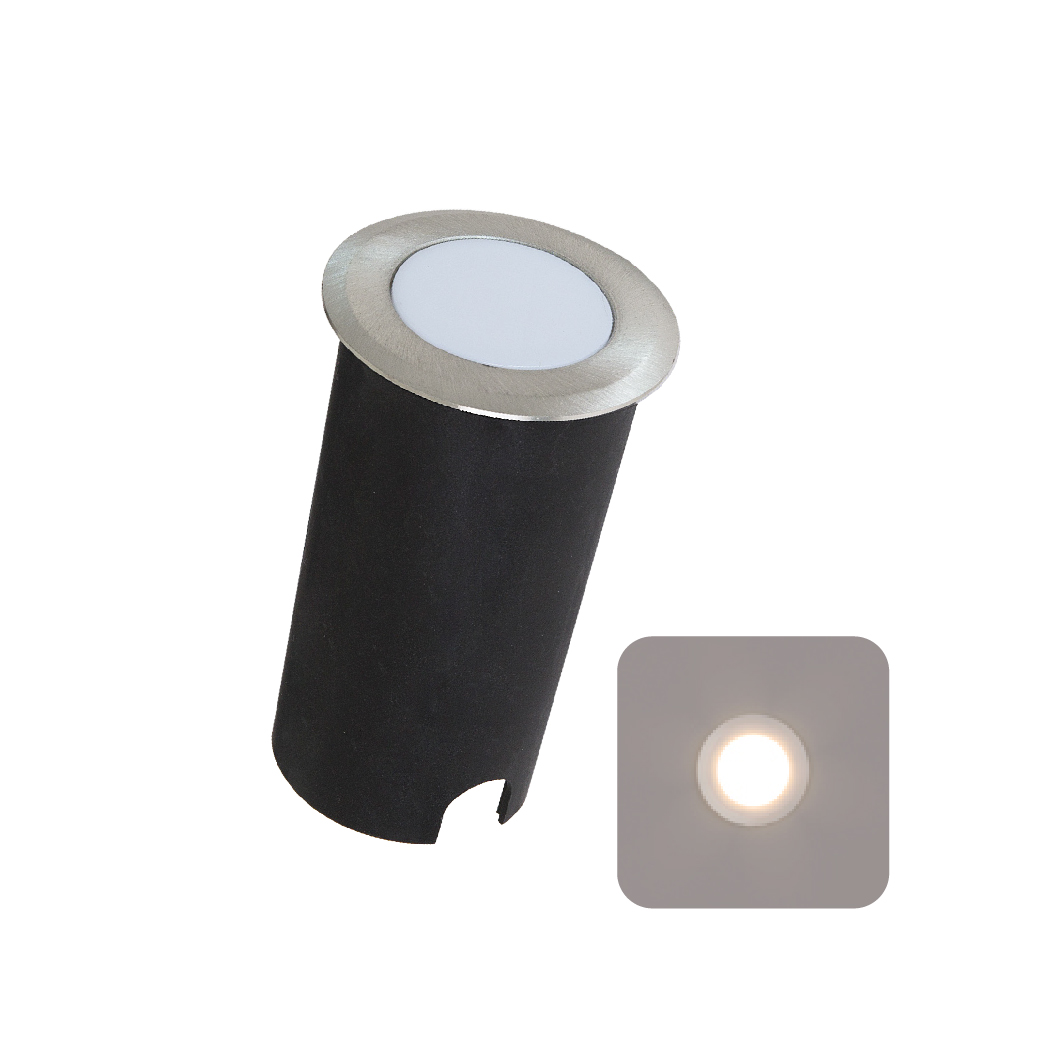 BALIZADOR 1,8W - PRATA