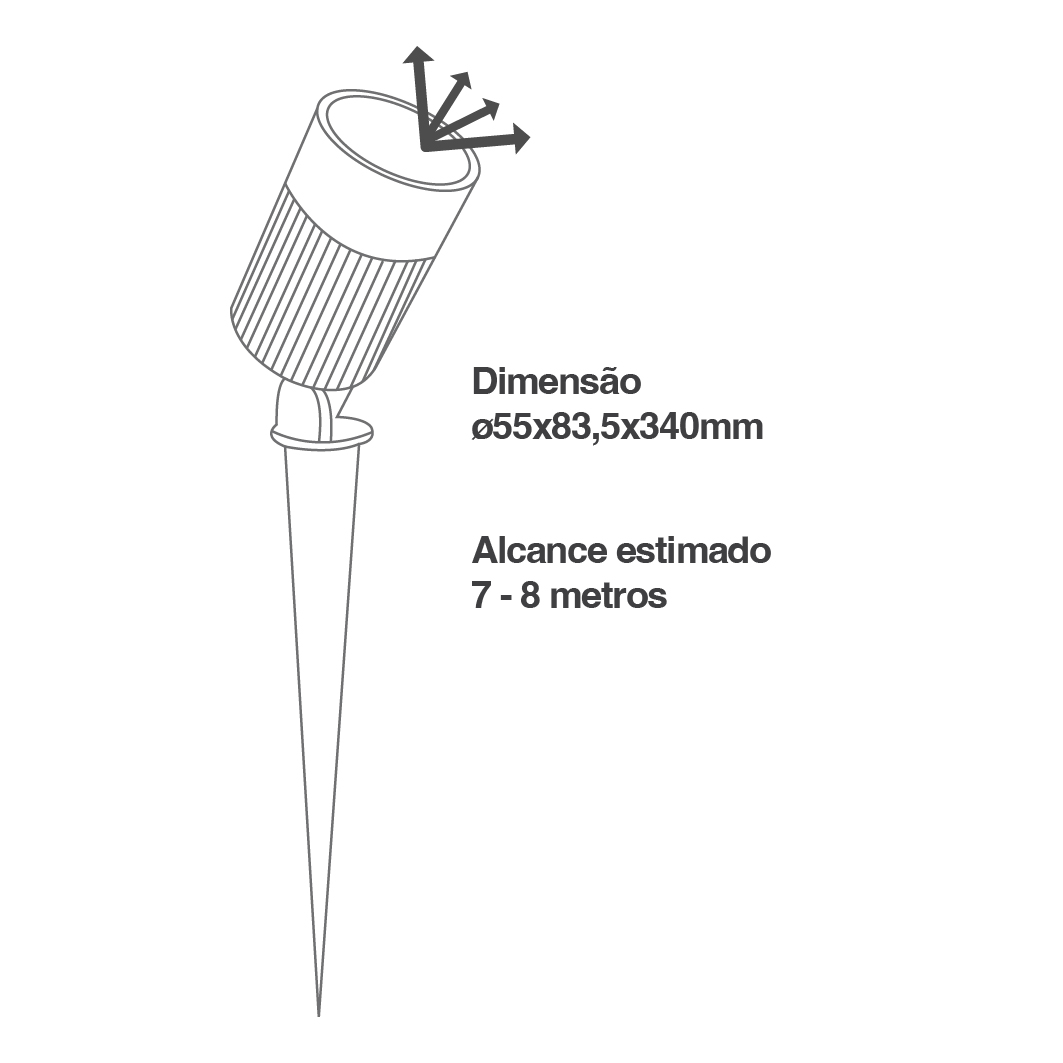 ESPETO LED 10W - 2700K